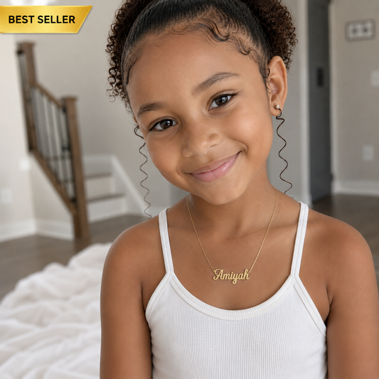 Custom Name Necklace – Personalized Gift for Mom, Daughter, Wife & Best Friend